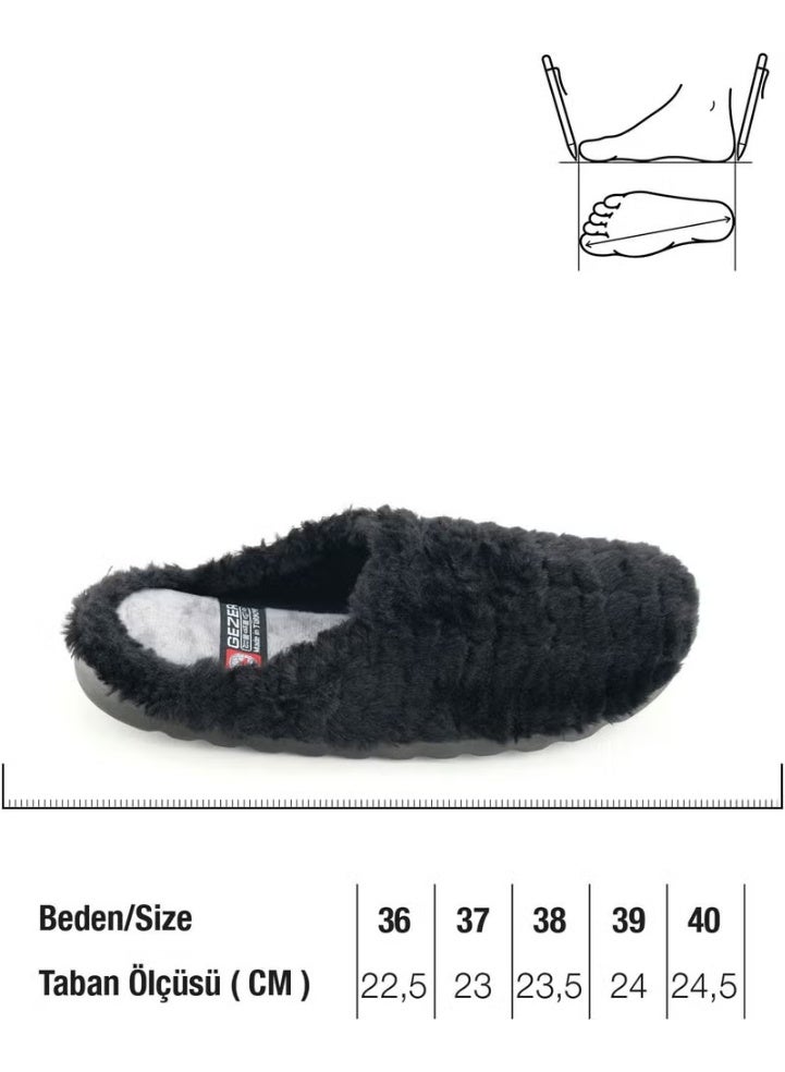 Gezer Women's Winter Home Garden Comfortable Sole Gondola Slippers - Image 2